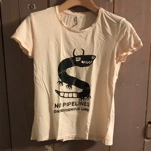 American Apparel T-shirt with unique print